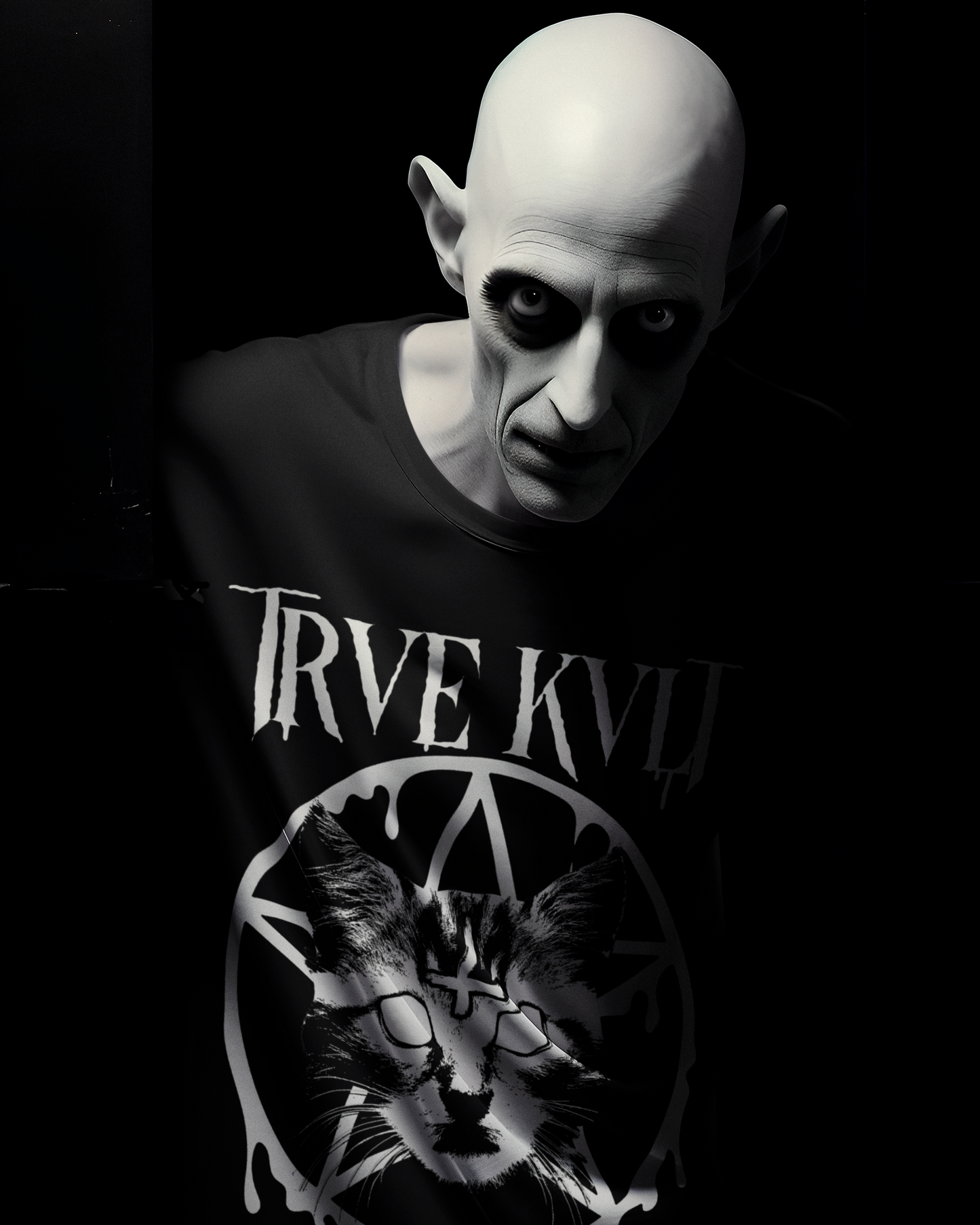 Polera TRVE KVLT – El Gato del Metal
